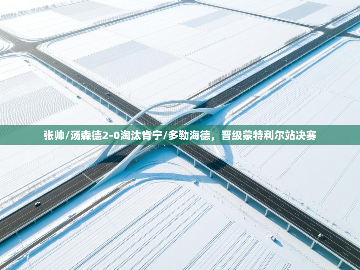 爱游戏ayx官网下载-张帅/汤森德2-0淘汰肯宁/多勒海德，晋级蒙特利尔站决赛