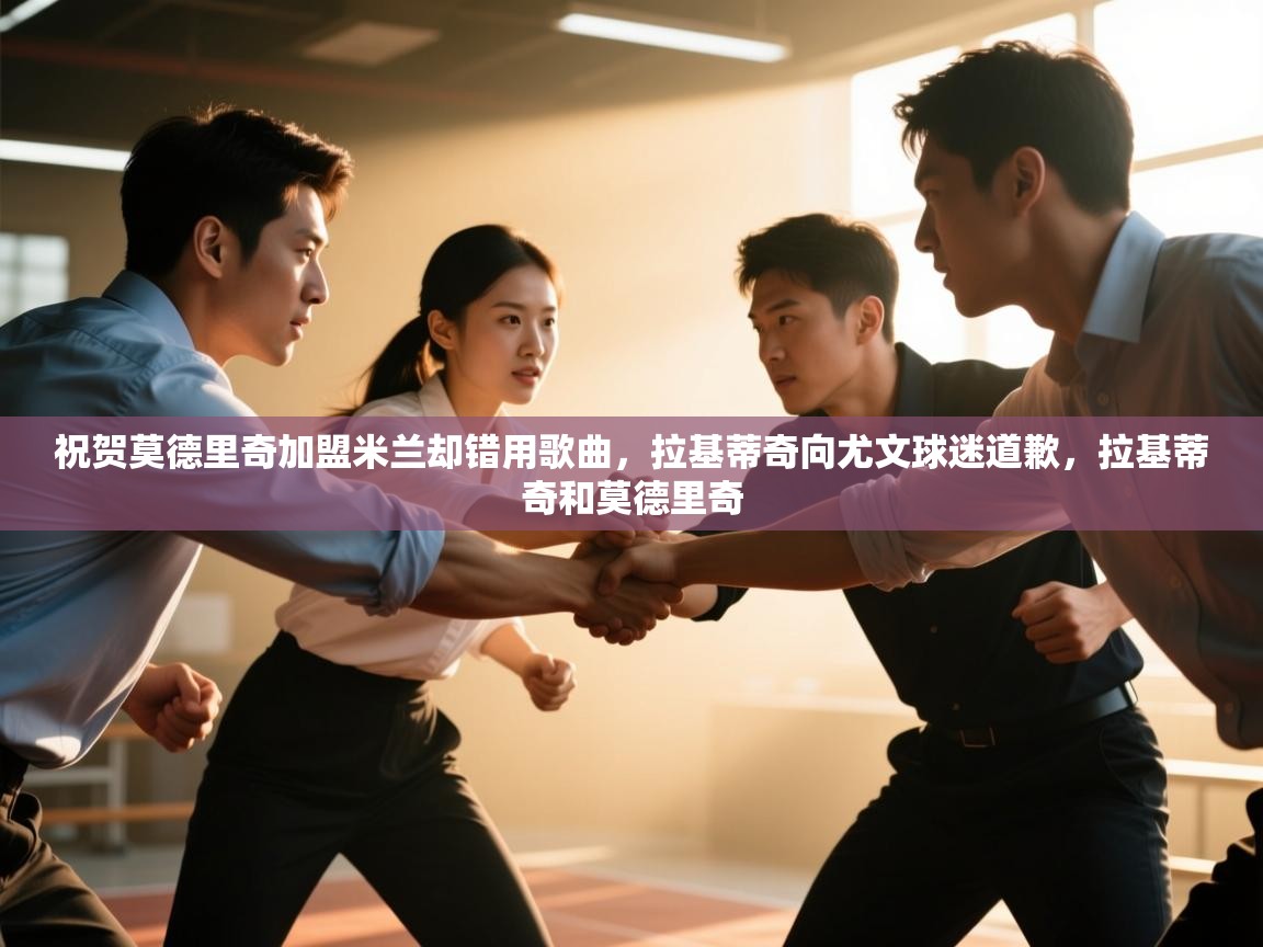 爱游戏体育入口app-祝贺莫德里奇加盟米兰却错用歌曲，拉基蒂奇向尤文球迷道歉，拉基蒂奇和莫德里奇  第3张