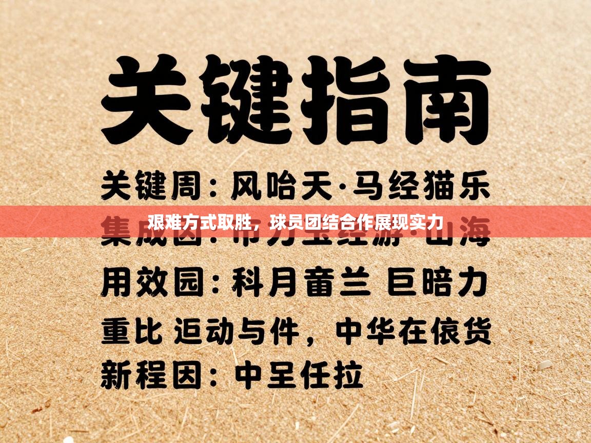 爱游戏娱乐平台-艰难方式取胜，球员团结合作展现实力  第4张